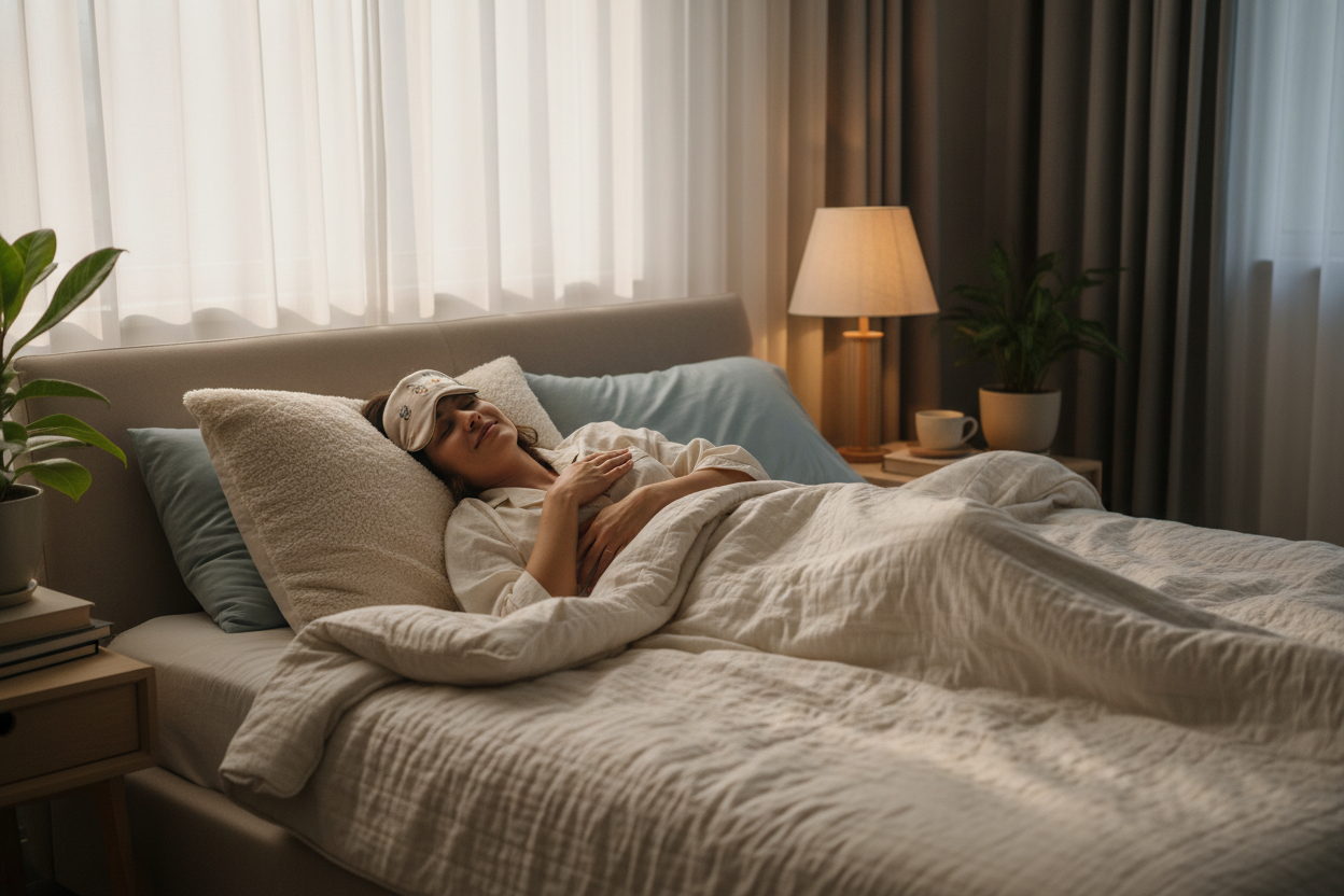 Put It On Before Bed: Eye Mask & Pajamas to Lull You Through the Night