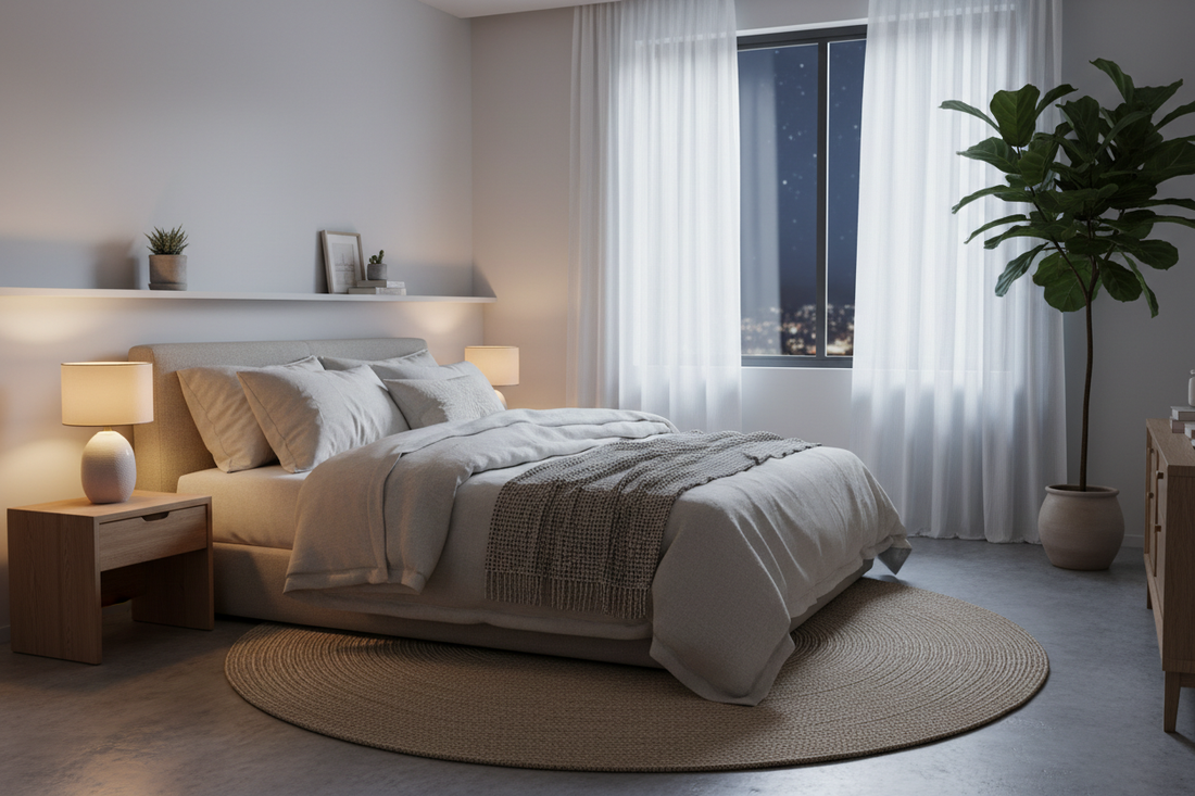 A gentle healing starts with a good night's sleep.