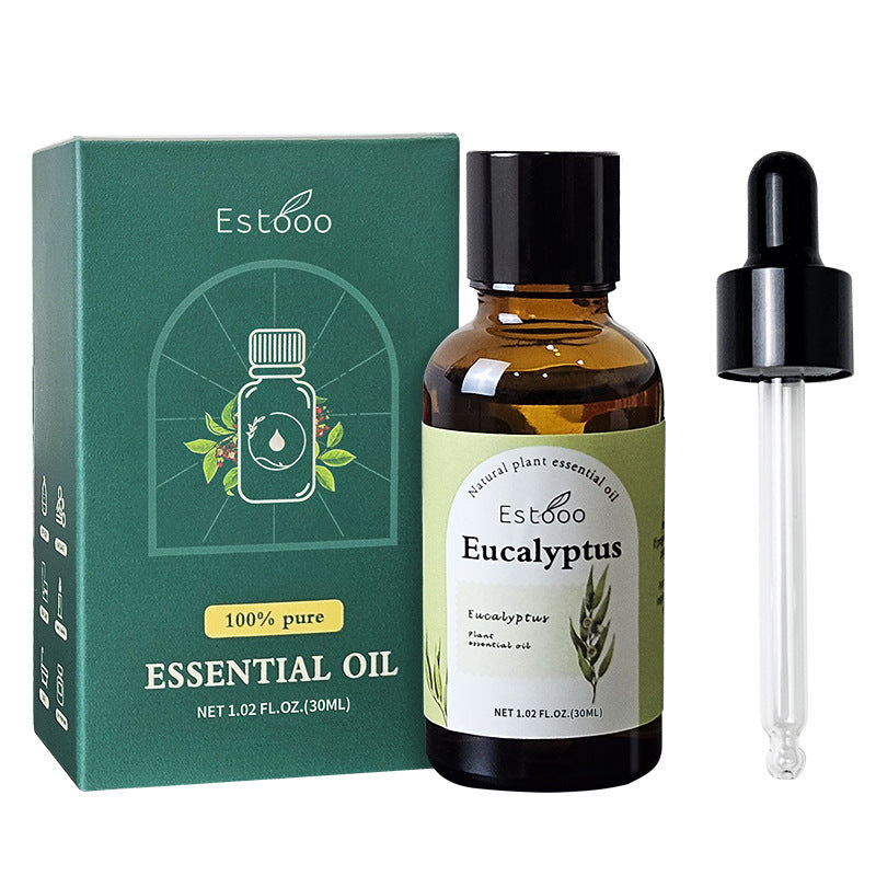 Eucalyptus Essential Oil 30ml Car Hotel Indoor Diffuser Special Flameless Aromatherapy Massage Skincare Plant Oil