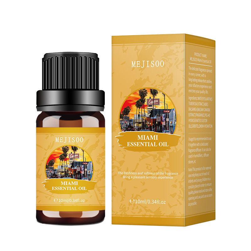 Cross-Border Miami Plus Sa Store Aromatherapy Essential Oil Sweet Tobacco Gingerbread Multi Berry Jam Water-Soluble Aromatherapy Essential Oil Export