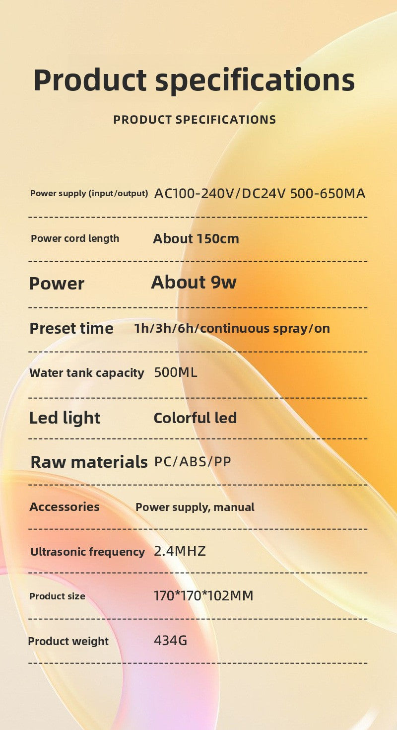 2024 Ultrasonic Large White Aromatherapy Diffuser Wood Grain Household Large Capacity 500ml Humidifier Bedroom Essential Oil Diffuser