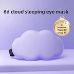 6D 3D Stereo Cloud Sleep Mask for Women Men Lightweight Breathable Eye Mask for Travel Nap Insomnia Relief Eye Fatigue