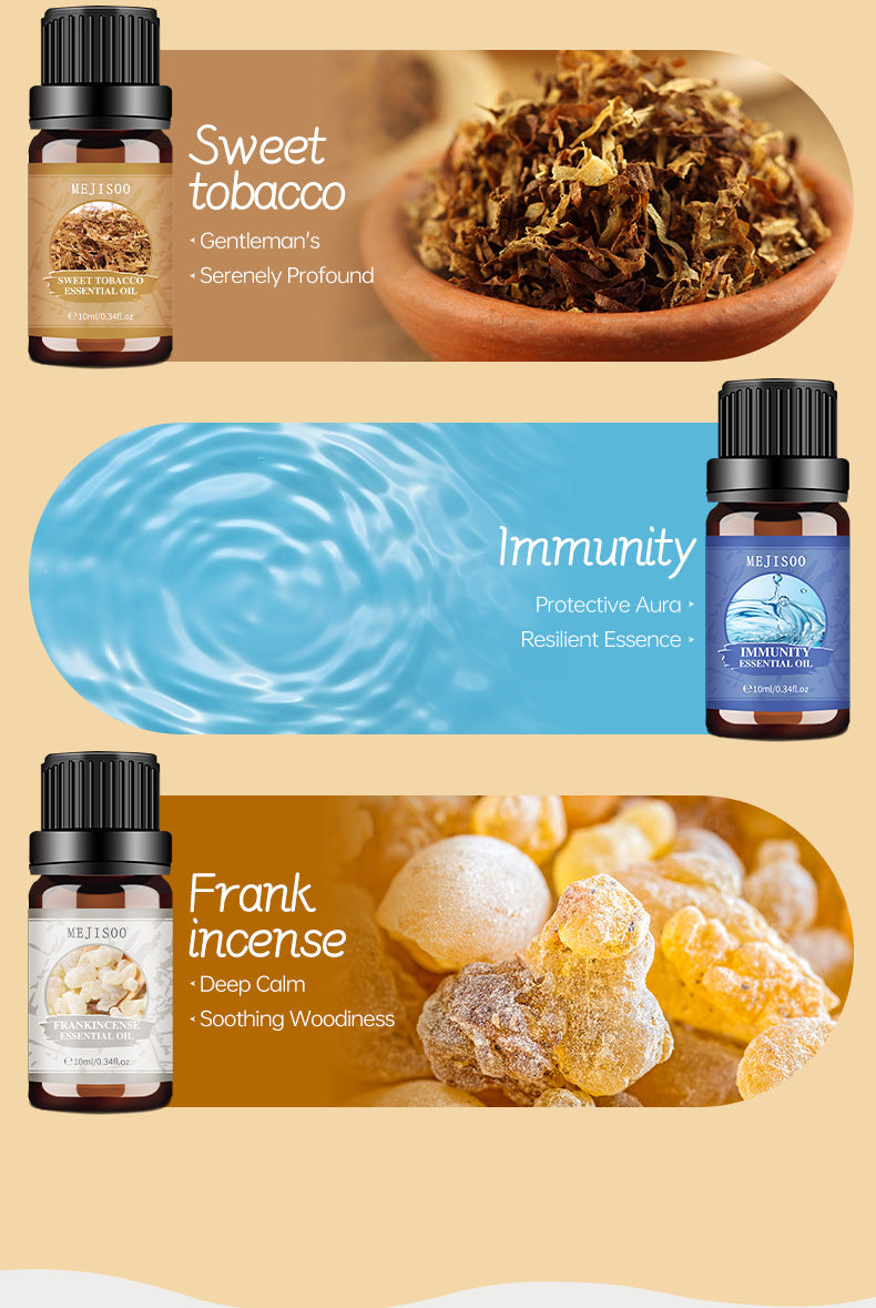 Cross-Border Miami Plus Sa Store Aromatherapy Essential Oil Sweet Tobacco Gingerbread Multi Berry Jam Water-Soluble Aromatherapy Essential Oil Export
