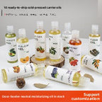 Cross-Border Plant Essential Oil In Stock 10ml Lavender Rose Jasmine Skincare Aromatherapy Massage Oil Essential Oil Sample