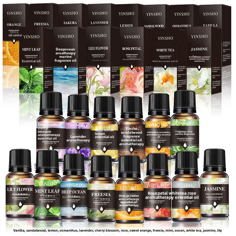 YINSHO Flameless Aromatherapy Essential Oil for Home Air Freshener Water-Soluble Humidifier Special Essential Oil Manufacturer Wholesale