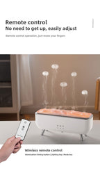 Cross-Border Water Drop Essential Oil Aromatherapy Machine Home Large Mist Volume Remote Control Timing Ultrasonic Atomization Humidifier Christmas Gift
