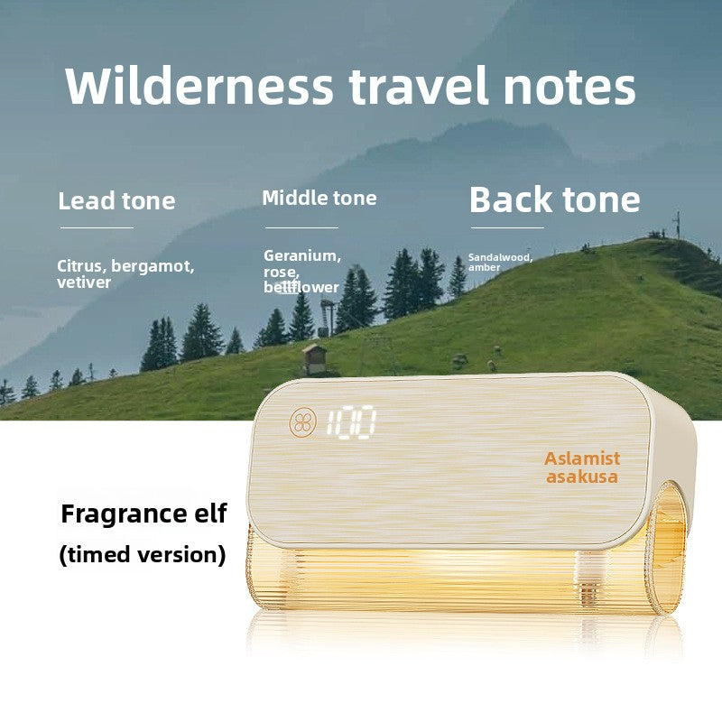 Asakusa Mijia Version Human Body Sensing Aromatherapy Machine Home Rechargeable Automatic Fragrance Sprayer Essential Oil Aroma Diffuser Gift Wholesale