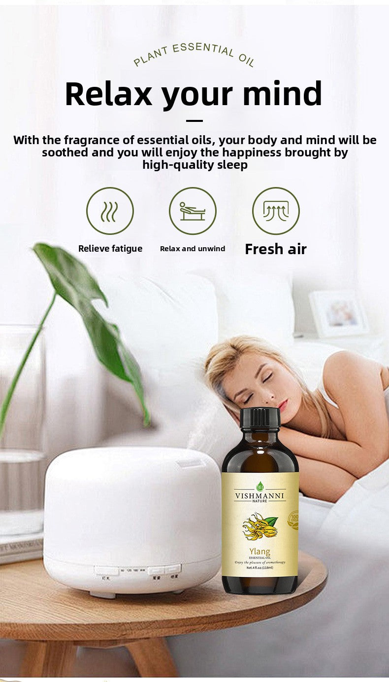 Cross-Border Single Essential Oil Rose Lavender Jasmine Massage SPA Aromatherapy Plant Extract Water-Soluble Fragrance Essential Oil