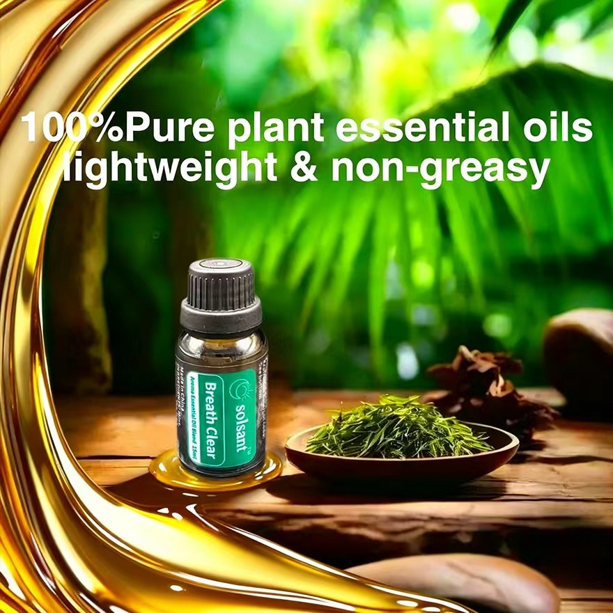 Clear Breath Botanical Oil Eucalyptus Mint, Natural Respiratory Refresh