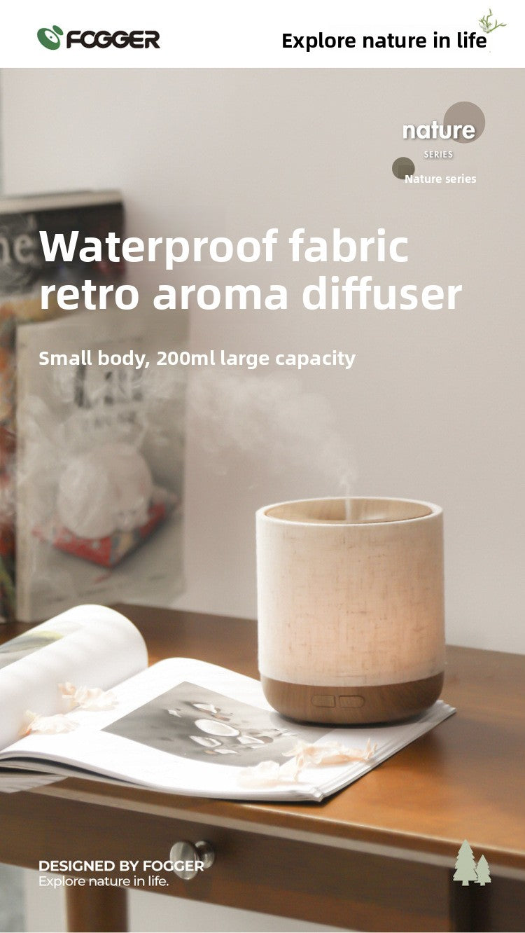 200ml Ultrasonic Essential Oil Aromatherapy Diffuser for Home Desktop Aromatherapy Humidifier Bedroom USB Fragrance Machine Wholesale