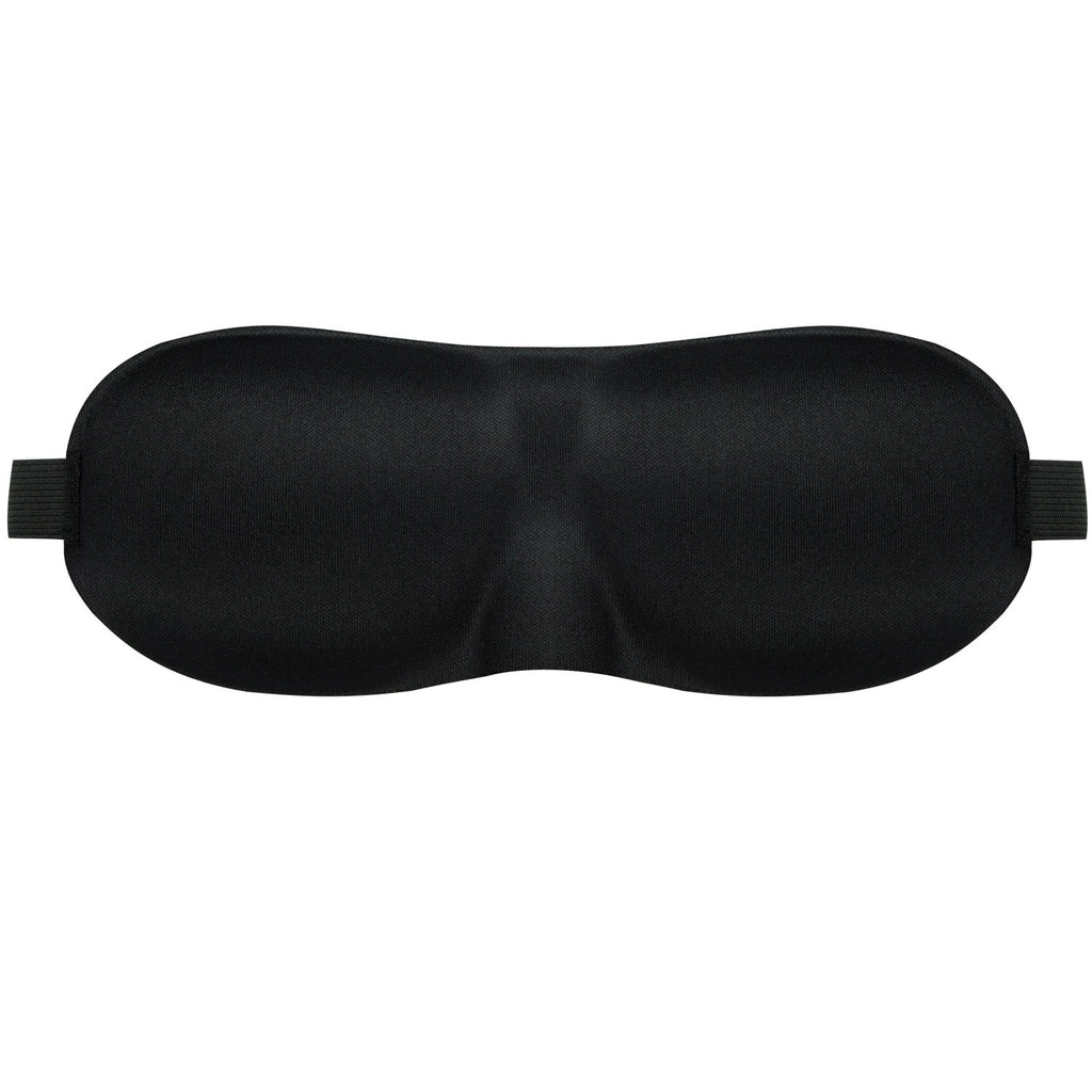 3D Contoured Sleep Mask for Men Women, Super Soft Memory Foam Light Blocking Eye Mask with Adjustable Strap, Ideal for Travel Work Naps