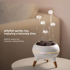 New Multi-Spray Jellyfish Aromatherapy Machine Home Desktop Large Mist Volume Smoke Ring Colorful Flame Fragrance Machine Gift