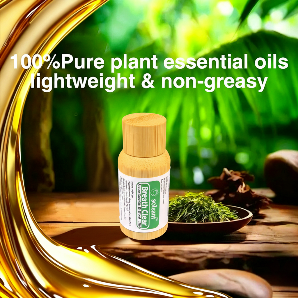 Clear Breath Botanical Oil Eucalyptus Mint, Natural Respiratory Refresh