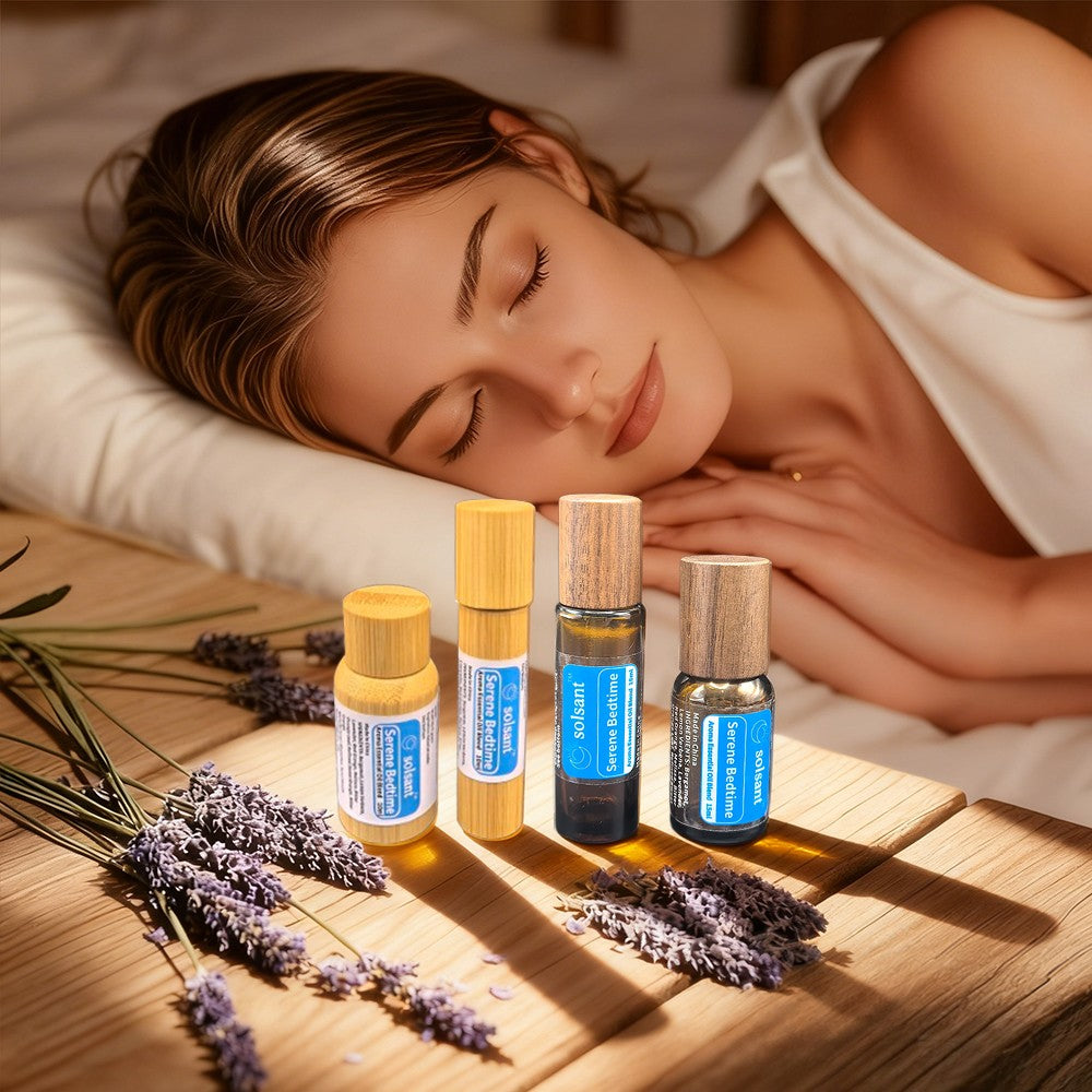 Serene Bedtime Oil - Natural Lavender & Citrus Aromatherapy Blend for Relaxation & Better Sleep