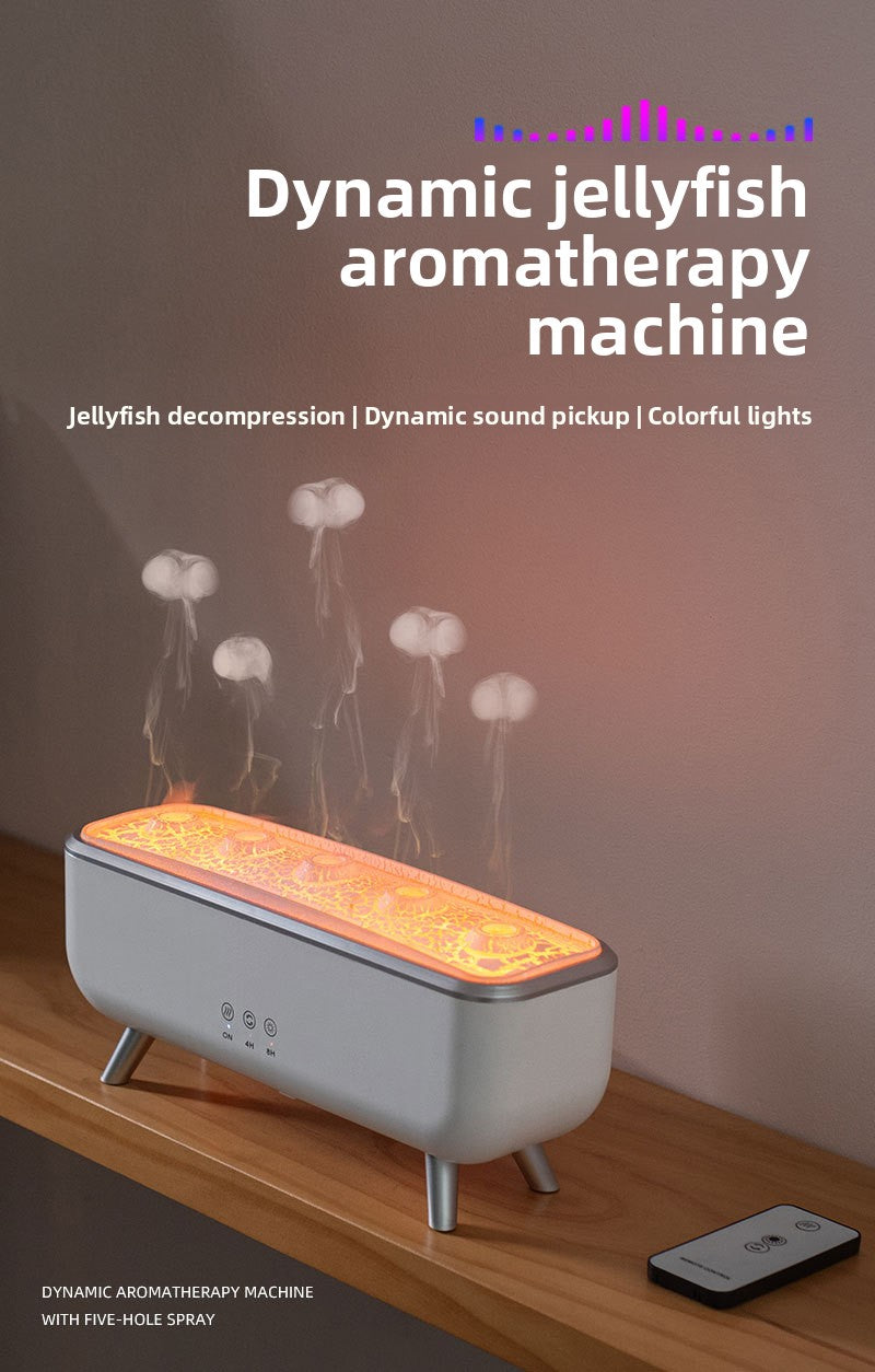 Cross-Border Water Drop Essential Oil Aromatherapy Machine Home Large Mist Volume Remote Control Timing Ultrasonic Atomization Humidifier Christmas Gift