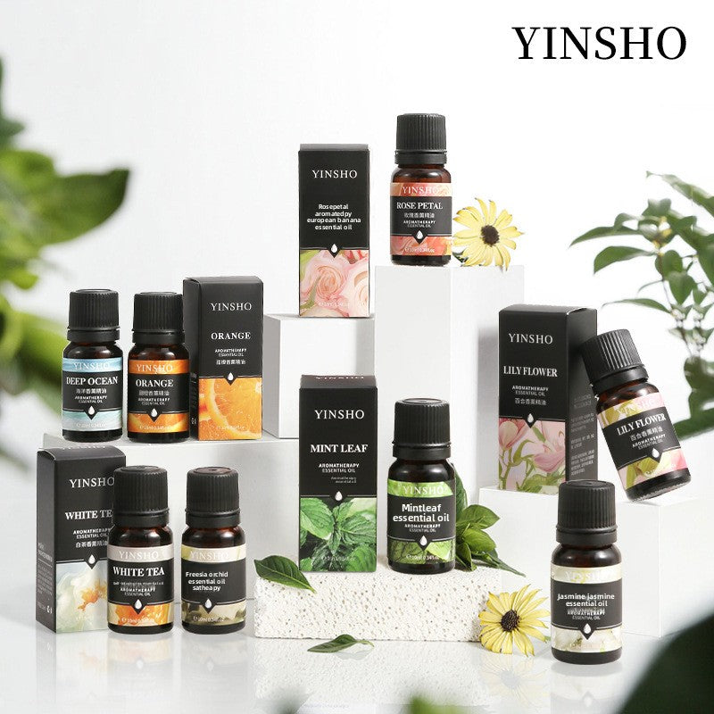 YINSHO Water-Soluble Aromatherapy Essential Oil for Car Interior Air Freshening, Long-Lasting Fragrance, Deodorizing, Humidifier Aromatherapy Essential Oil