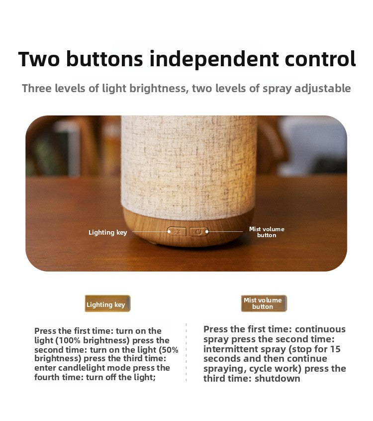 200ml Ultrasonic Essential Oil Aromatherapy Diffuser for Home Desktop Aromatherapy Humidifier Bedroom USB Fragrance Machine Wholesale