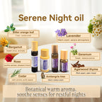 Serene Night Oil - Lavender & Rose Aromatherapy Roll-On for Restful Sleep & Calm Nights