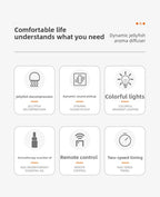 Cross-Border Water Drop Essential Oil Aromatherapy Machine Home Large Mist Volume Remote Control Timing Ultrasonic Atomization Humidifier Christmas Gift