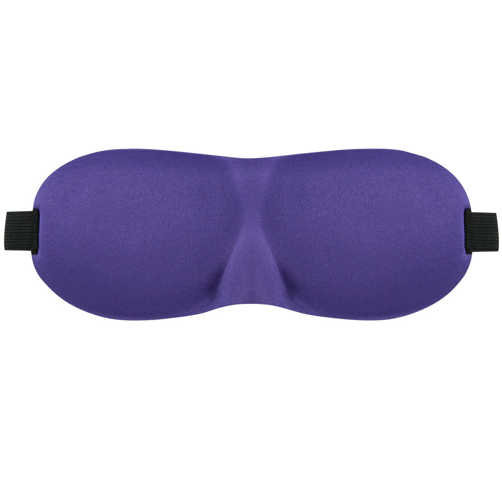 3D Contoured Sleep Mask for Men Women, Super Soft Memory Foam Light Blocking Eye Mask with Adjustable Strap, Ideal for Travel Work Naps