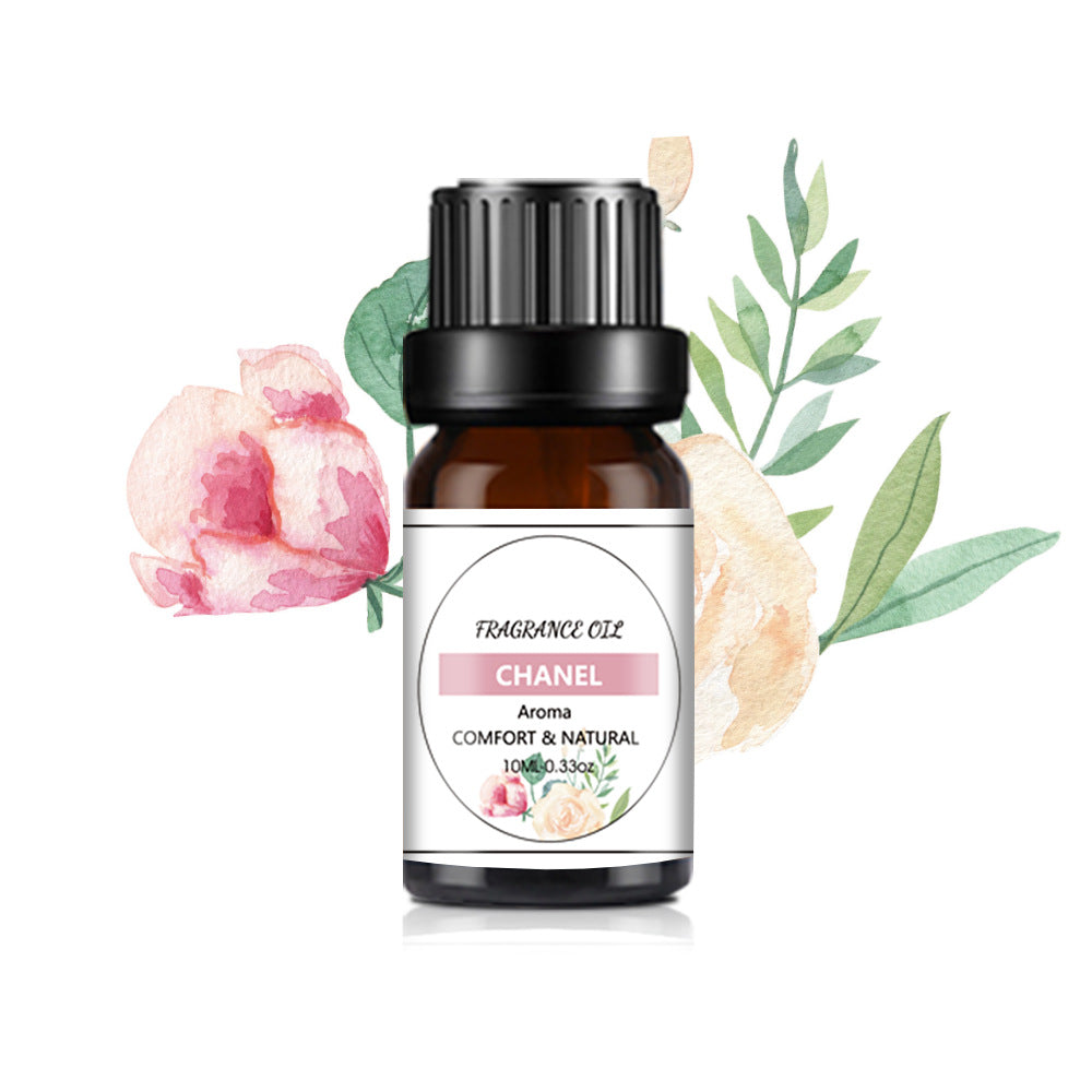 10ml Water-Soluble Aromatherapy Essential Oil for Fresh Fragrance, Humidifier Diffuser, Long-Lasting Scent, Cross-Border Hot Item