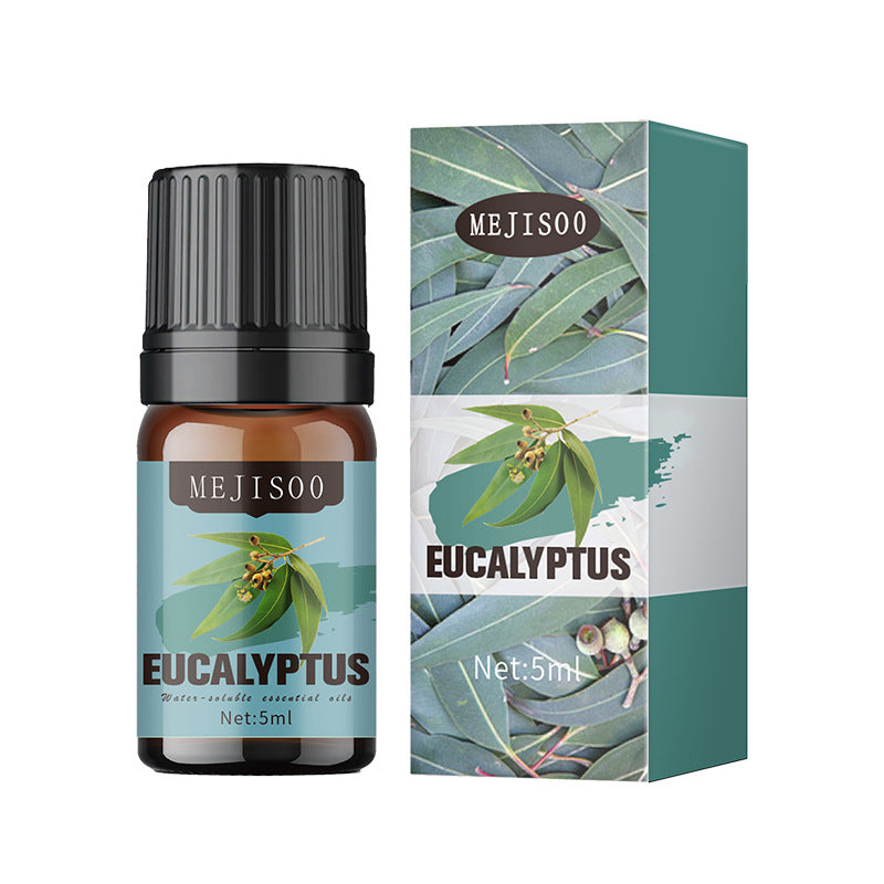 Cross-Border English Water-Soluble Aromatherapy Essential Oil 5ML Plant Essential Oil Suitable for Bedroom Humidifier Diffuser Aromatherapy Essential Oil