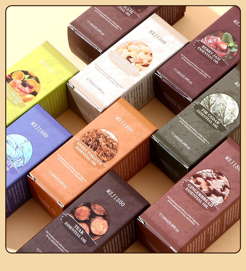 Cross-Border Miami Plus Sa Store Aromatherapy Essential Oil Sweet Tobacco Gingerbread Multi Berry Jam Water-Soluble Aromatherapy Essential Oil Export