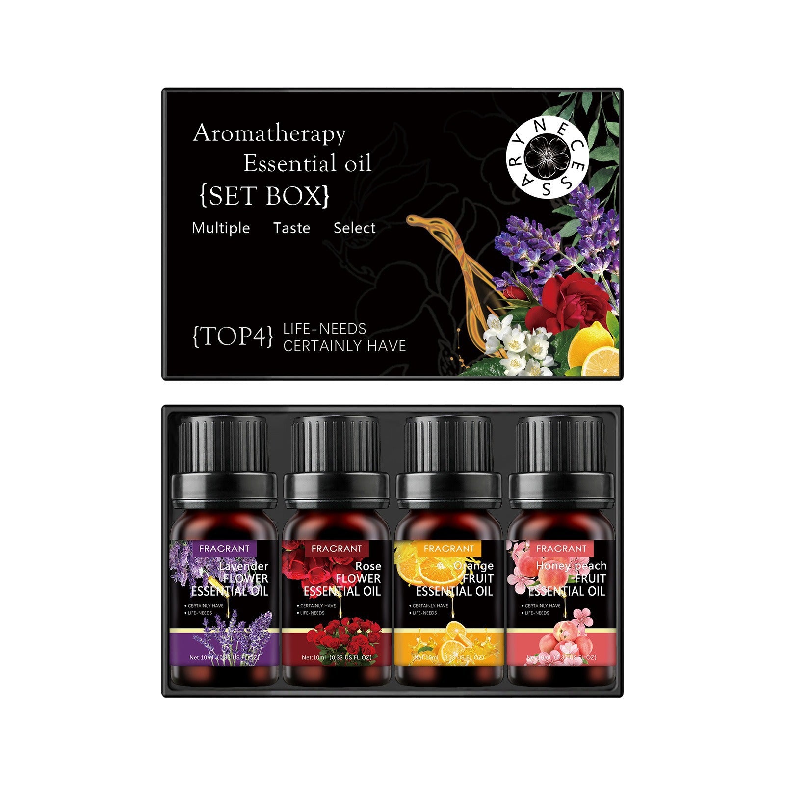 Water Soluble Aromatherapy Essential Oil Set 10ml Humidifier Special Fragrance Oils Plant Diffuser Aromatic Kit
