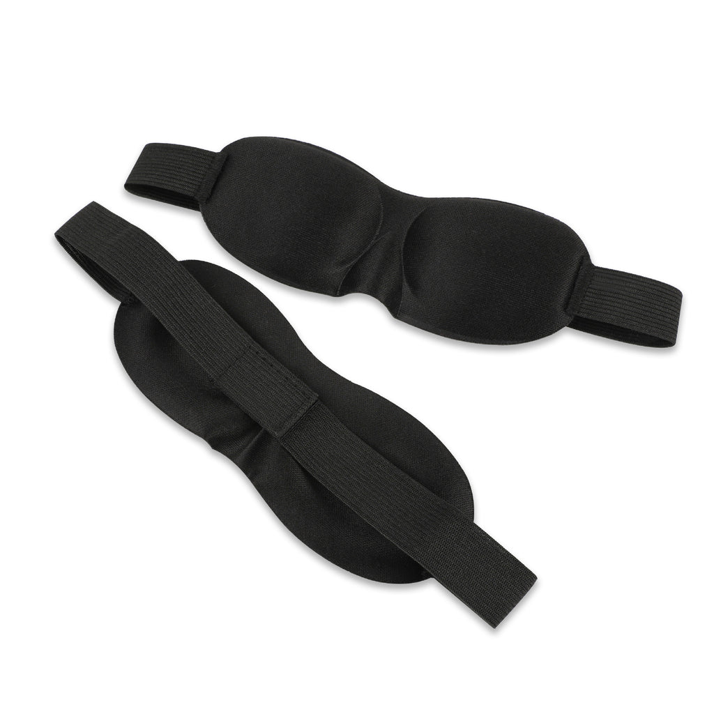 3D Contoured Sleep Mask for Men Women, Super Soft Memory Foam Light Blocking Eye Mask with Adjustable Strap, Ideal for Travel Work Naps