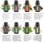 Cross-Border Plant Essential Oil In Stock 10ml Lavender Rose Jasmine Skincare Aromatherapy Massage Oil Essential Oil Sample