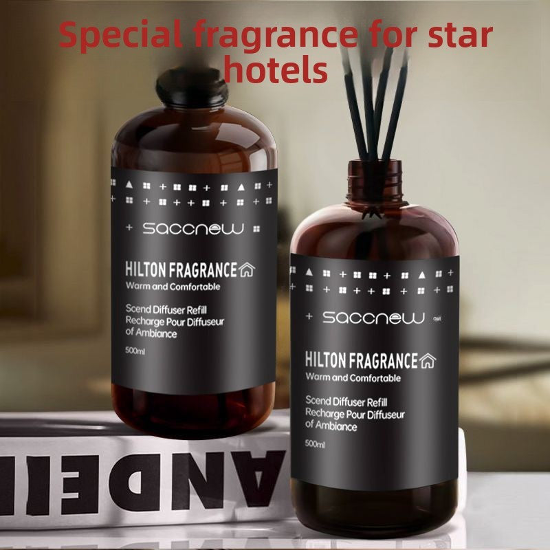 500ML Five-Star Hotel Fireless Aromatherapy Home Indoor Bedroom Room Deodorizing Air Freshener Refill