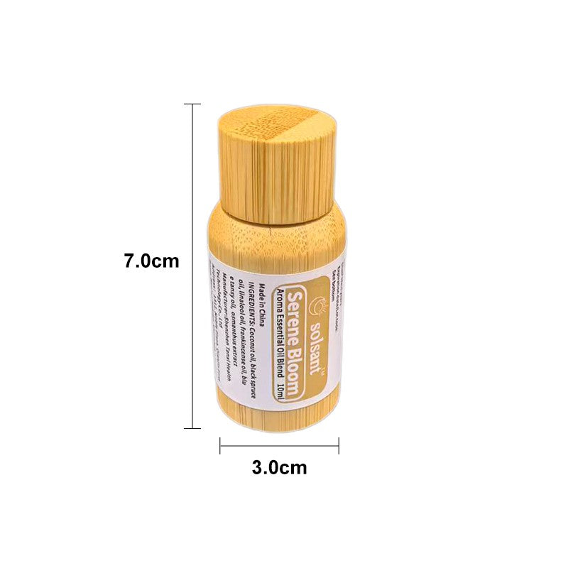 Serene Bloom Oil - Botanical Aromatherapy Blend with Coconut & Frankincense for Home Relaxation