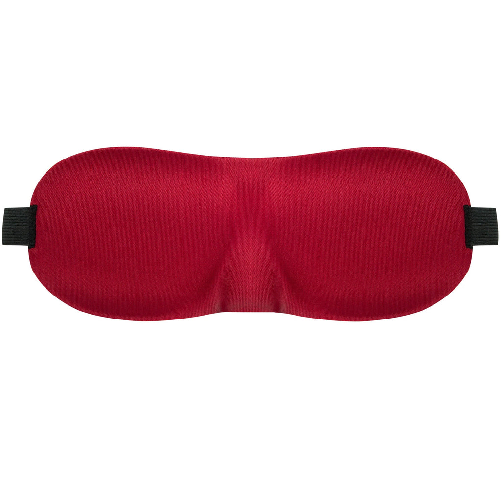 3D Contoured Sleep Mask for Men Women, Super Soft Memory Foam Light Blocking Eye Mask with Adjustable Strap, Ideal for Travel Work Naps