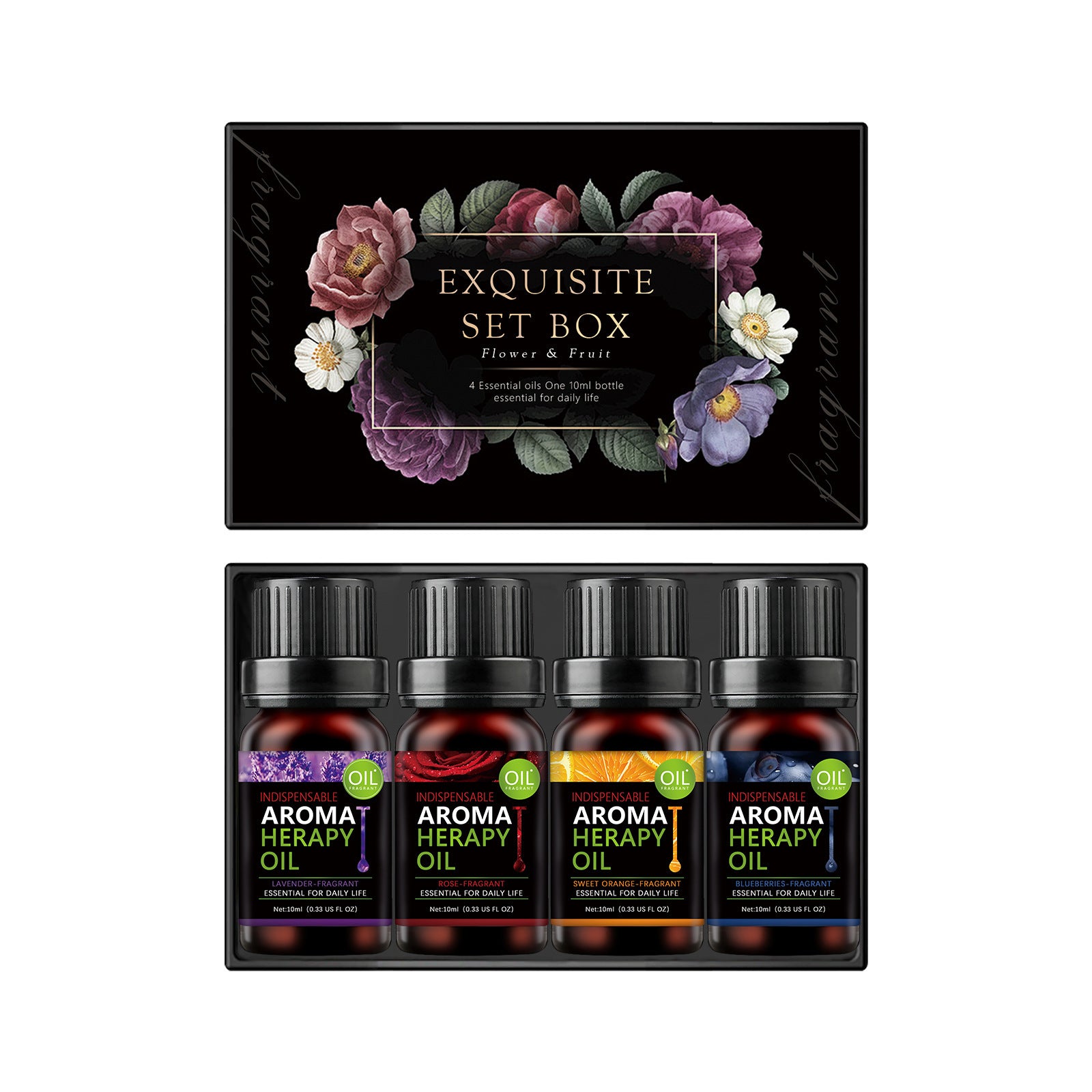 Water Soluble Aromatherapy Essential Oil Set 10ml Humidifier Special Fragrance Oils Plant Diffuser Aromatic Kit