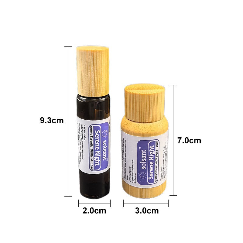 Serene Night Oil - Lavender & Rose Aromatherapy Roll-On for Restful Sleep & Calm Nights