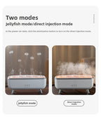 Cross-Border Water Drop Essential Oil Aromatherapy Machine Home Large Mist Volume Remote Control Timing Ultrasonic Atomization Humidifier Christmas Gift