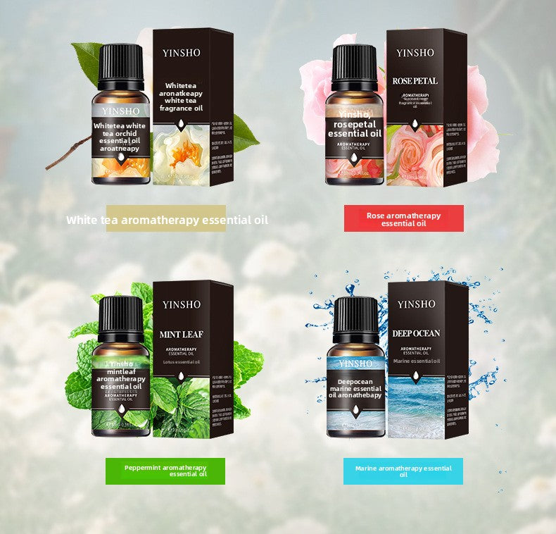 YINSHO Water-Soluble Aromatherapy Essential Oil for Car Interior Air Freshening, Long-Lasting Fragrance, Deodorizing, Humidifier Aromatherapy Essential Oil