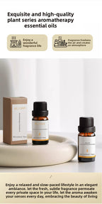 Oil-Soluble Aromatherapy Essential Oil Fresh Air Aromatherapy Candle Diffuser Stone Special Plant Aromatherapy Essential Oil