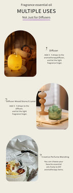 Cross-Border English Water-Soluble Aromatherapy Essential Oil 5ML Plant Essential Oil Suitable for Bedroom Humidifier Diffuser Aromatherapy Essential Oil