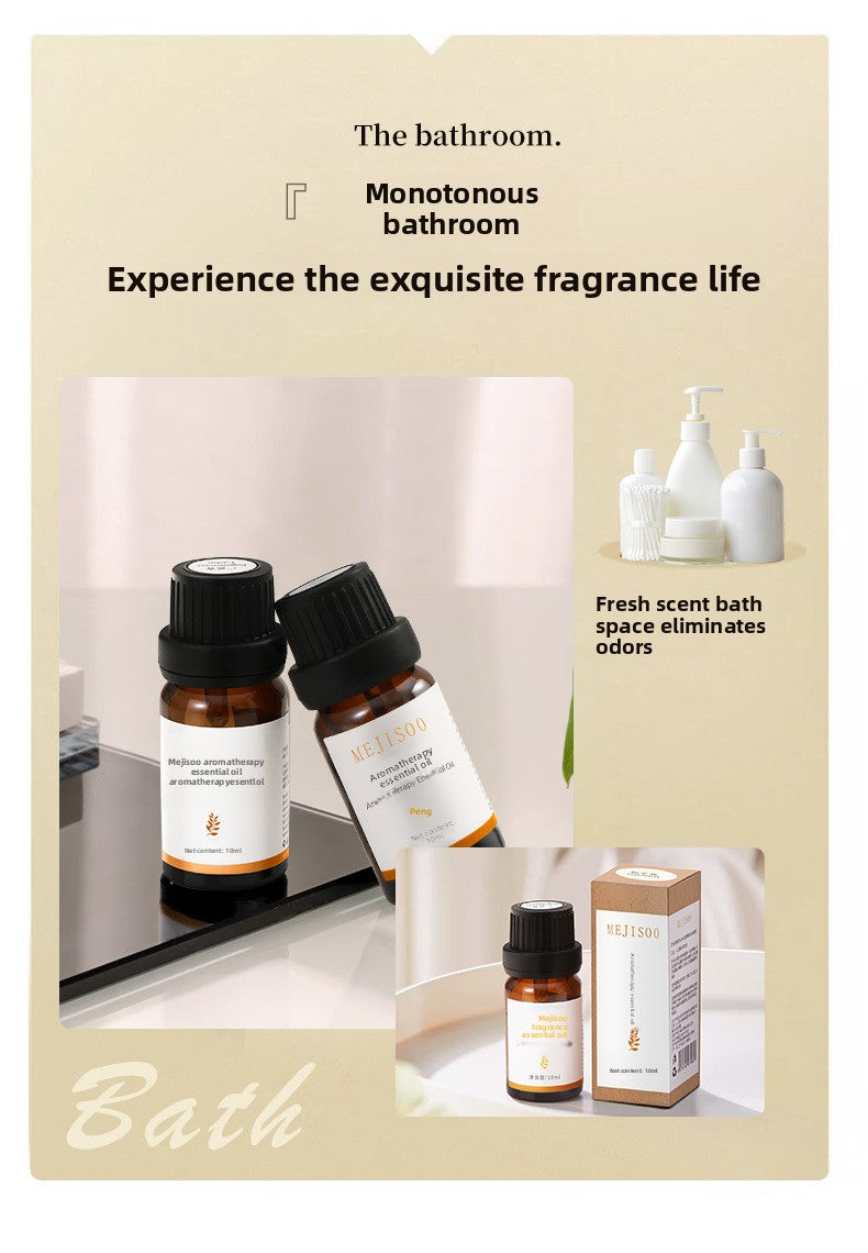 Oil-Soluble Aromatherapy Essential Oil Fresh Air Aromatherapy Candle Diffuser Stone Special Plant Aromatherapy Essential Oil