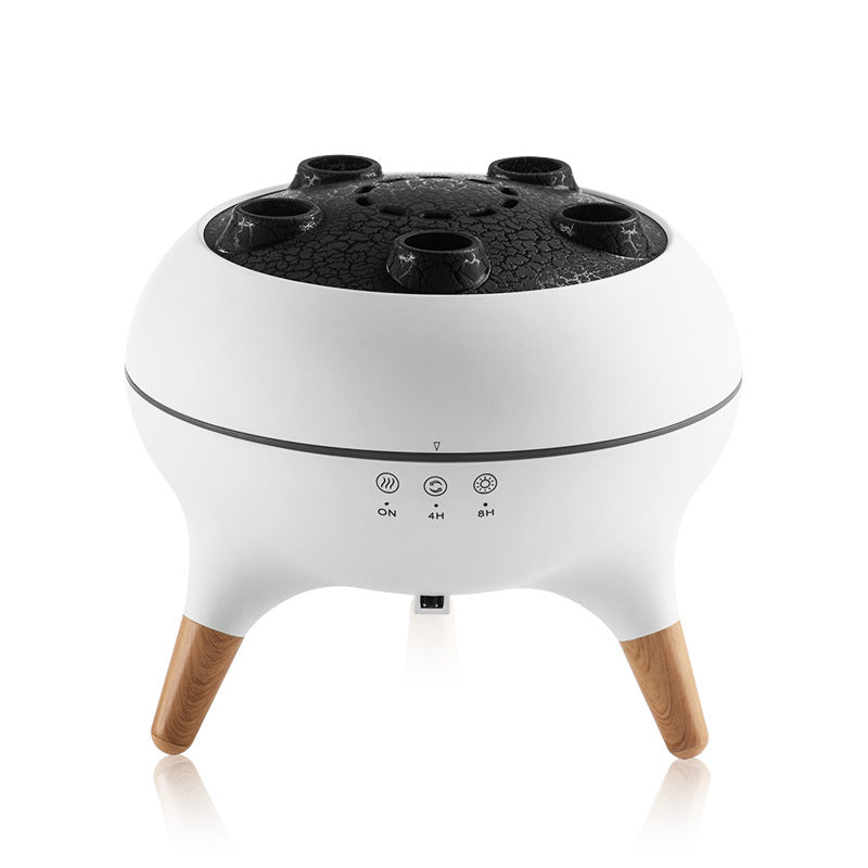 New Multi-Spray Jellyfish Aromatherapy Machine Home Desktop Large Mist Volume Smoke Ring Colorful Flame Fragrance Machine Gift