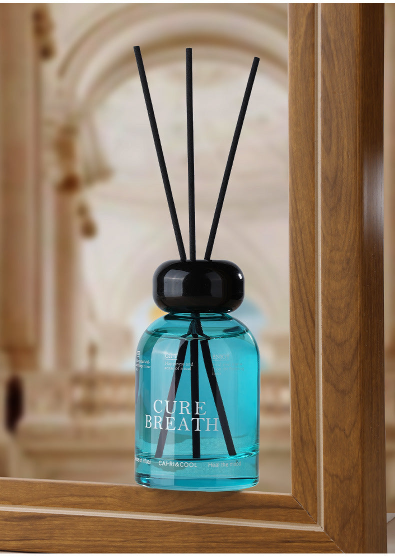 100% Natural Reed Diffuser Aromatherapy Essential Oil Home Fragrance Long Lasting Scent Minimalist High-end Room Deodorizer Gift for Women Men