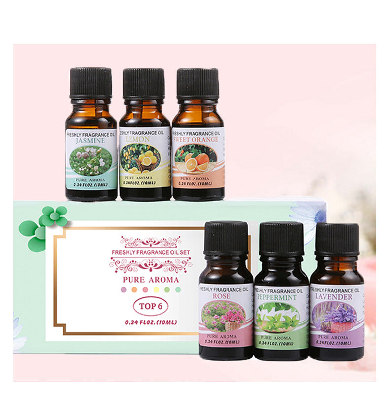 Essential Oil Diffuser Stones Set Water Soluble Aromatherapy Humidifier Plant Sweet Orange Scented Gift Box Home Fragrance