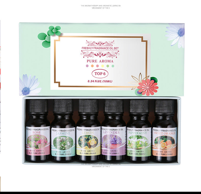 Essential Oil Diffuser Stones Set Water Soluble Aromatherapy Humidifier Plant Sweet Orange Scented Gift Box Home Fragrance