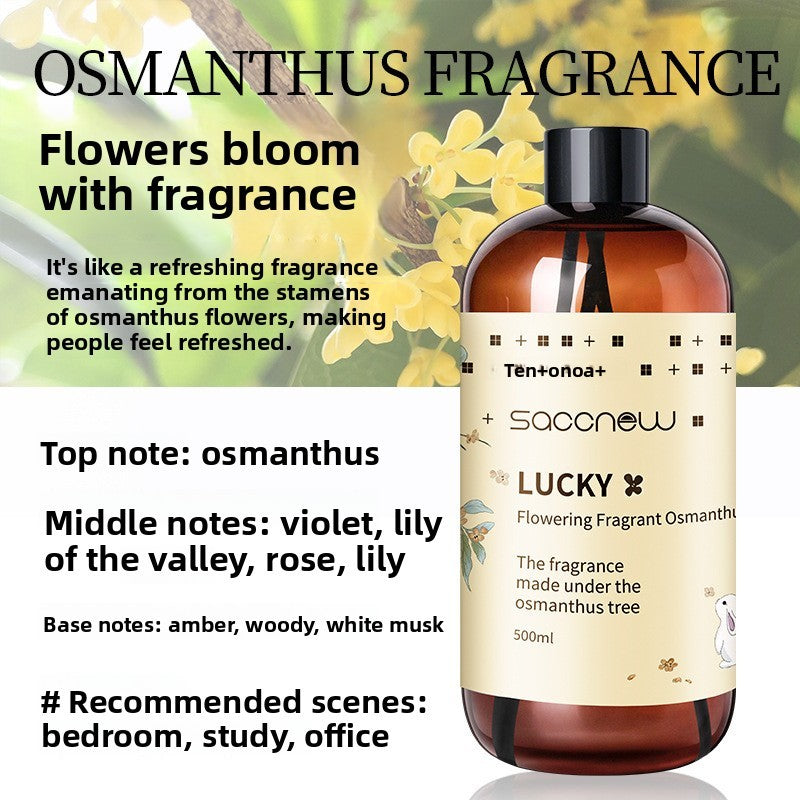500ML Five-Star Hotel Fireless Aromatherapy Home Indoor Bedroom Room Deodorizing Air Freshener Refill