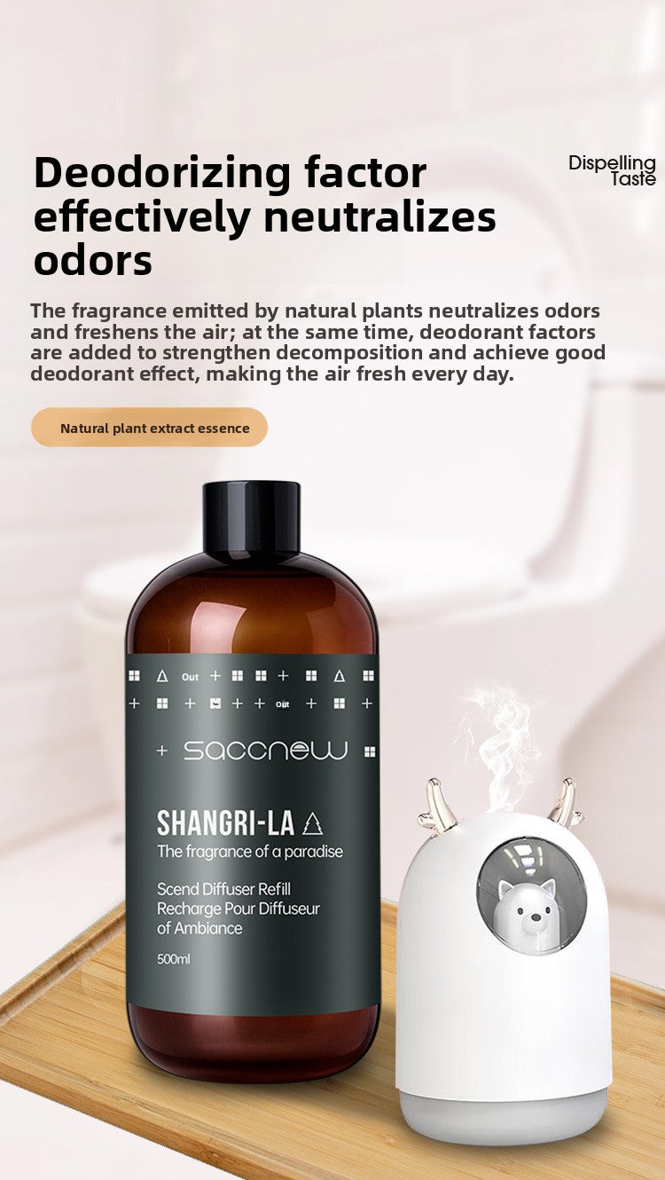 500ML Five-Star Hotel Fireless Aromatherapy Home Indoor Bedroom Room Deodorizing Air Freshener Refill