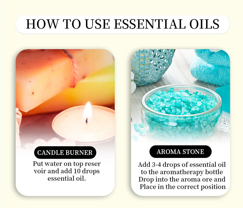 Oil-Soluble Aromatherapy Essential Oil 10ml Diffuser Paraffin Candle Aromatherapy Essential Oil Oil-Soluble Essential Oil