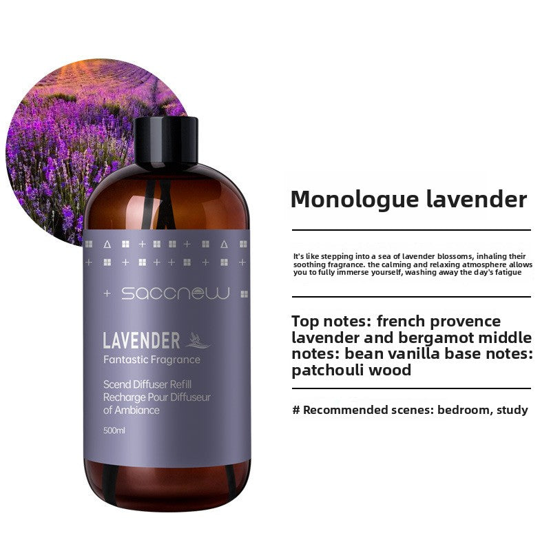 500ML Five-Star Hotel Fireless Aromatherapy Home Indoor Bedroom Room Deodorizing Air Freshener Refill