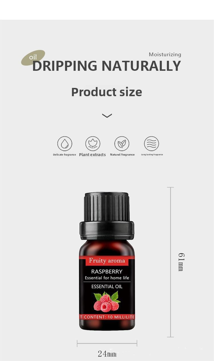 Water Soluble Aromatherapy Essential Oil Set 10ml Humidifier Special Fragrance Oils Plant Diffuser Aromatic Kit