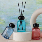 100% Natural Reed Diffuser Aromatherapy Essential Oil Home Fragrance Long Lasting Scent Minimalist High-end Room Deodorizer Gift for Women Men